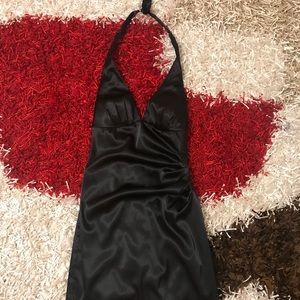 Black cocktail dress